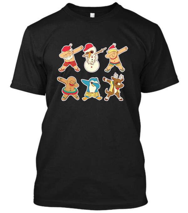 DABBING KARÁCSONY FIGURÁK PÓLÓ TeeInBlue pòlò