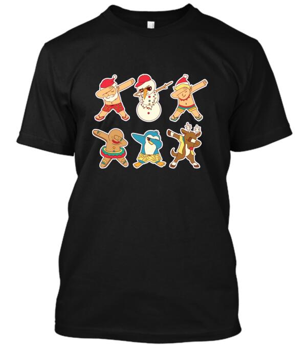 DABBING KARÁCSONY FIGURÁK PÓLÓ TeeInBlue pòlò