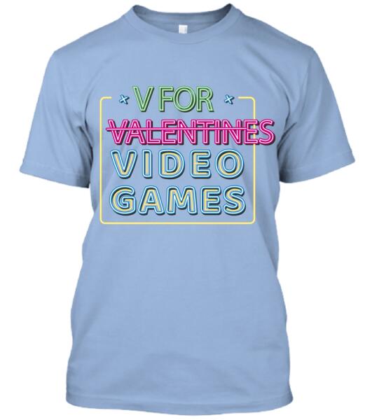 VForVideoGames Póló TeeInBlue pòlò