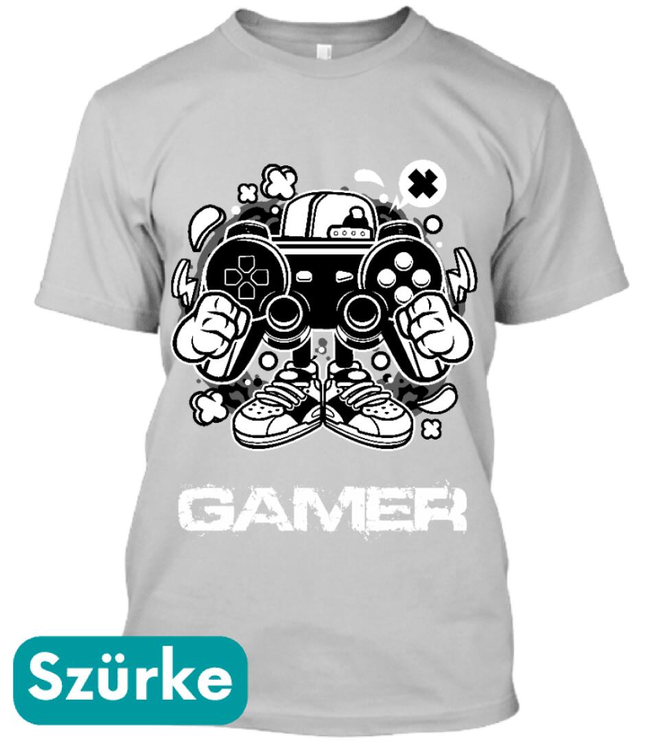 GAMER FEKETE PÓLÓ