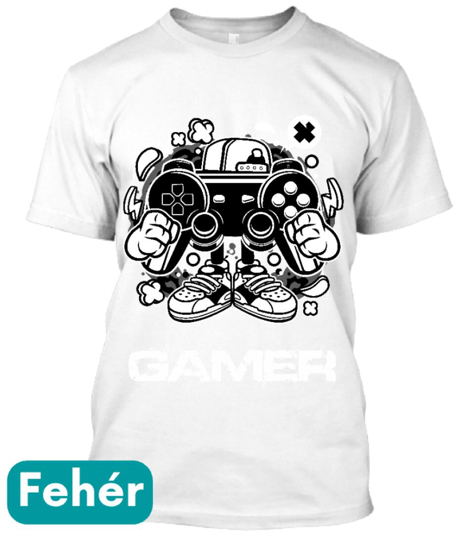 GAMER FEKETE PÓLÓ