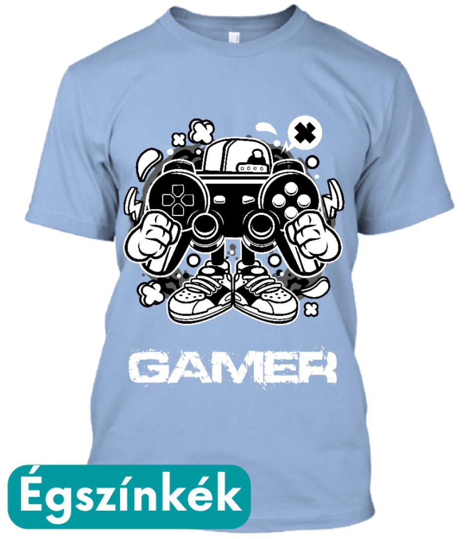 GAMER FEKETE PÓLÓ