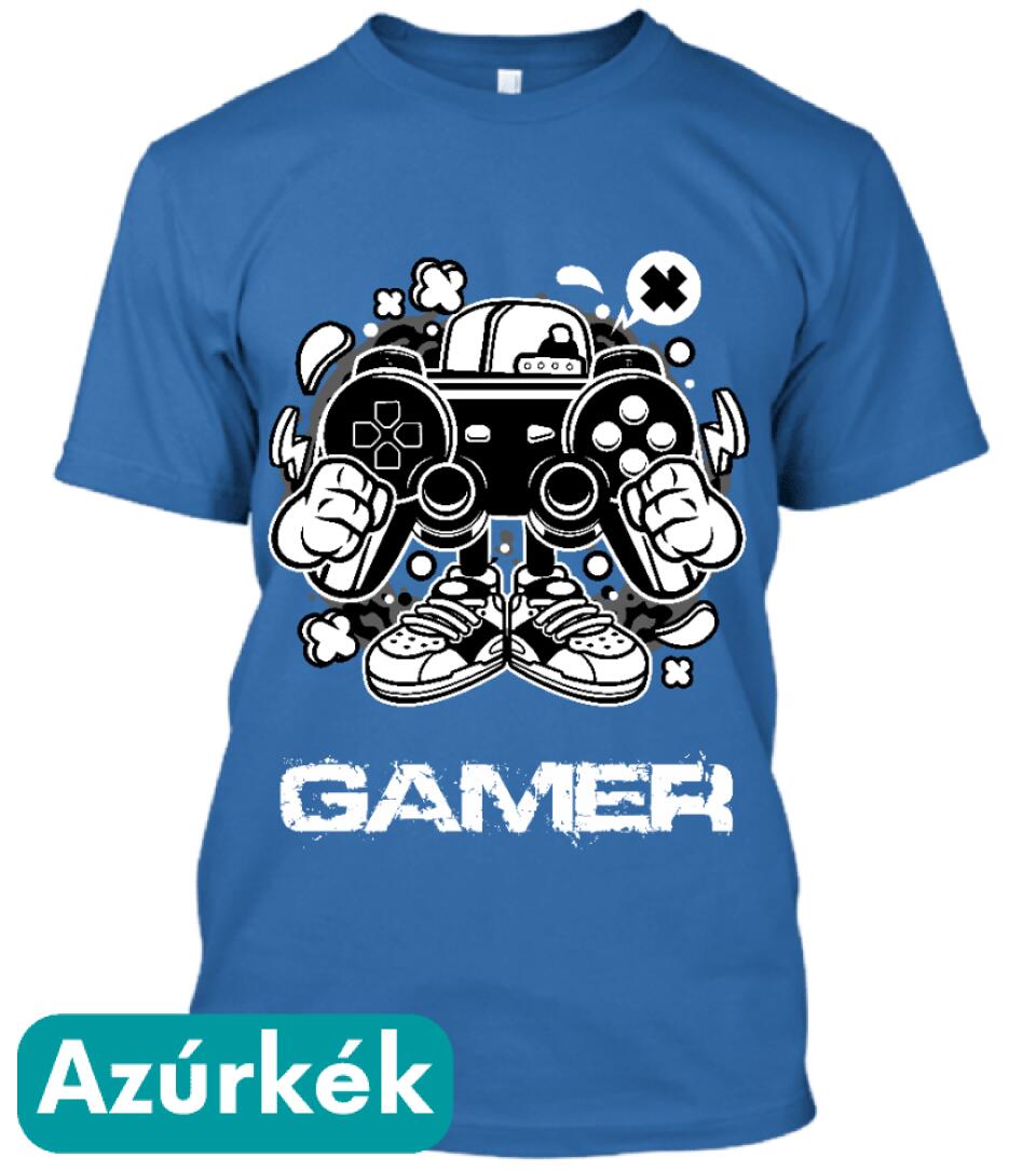 GAMER FEKETE PÓLÓ