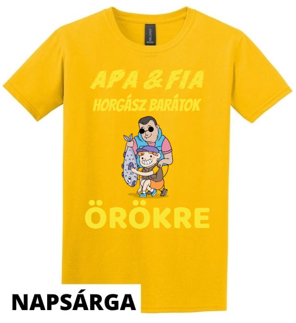 EGYEDI PÓLÓ APA & FIA HORGÁSZ BARÁTOK