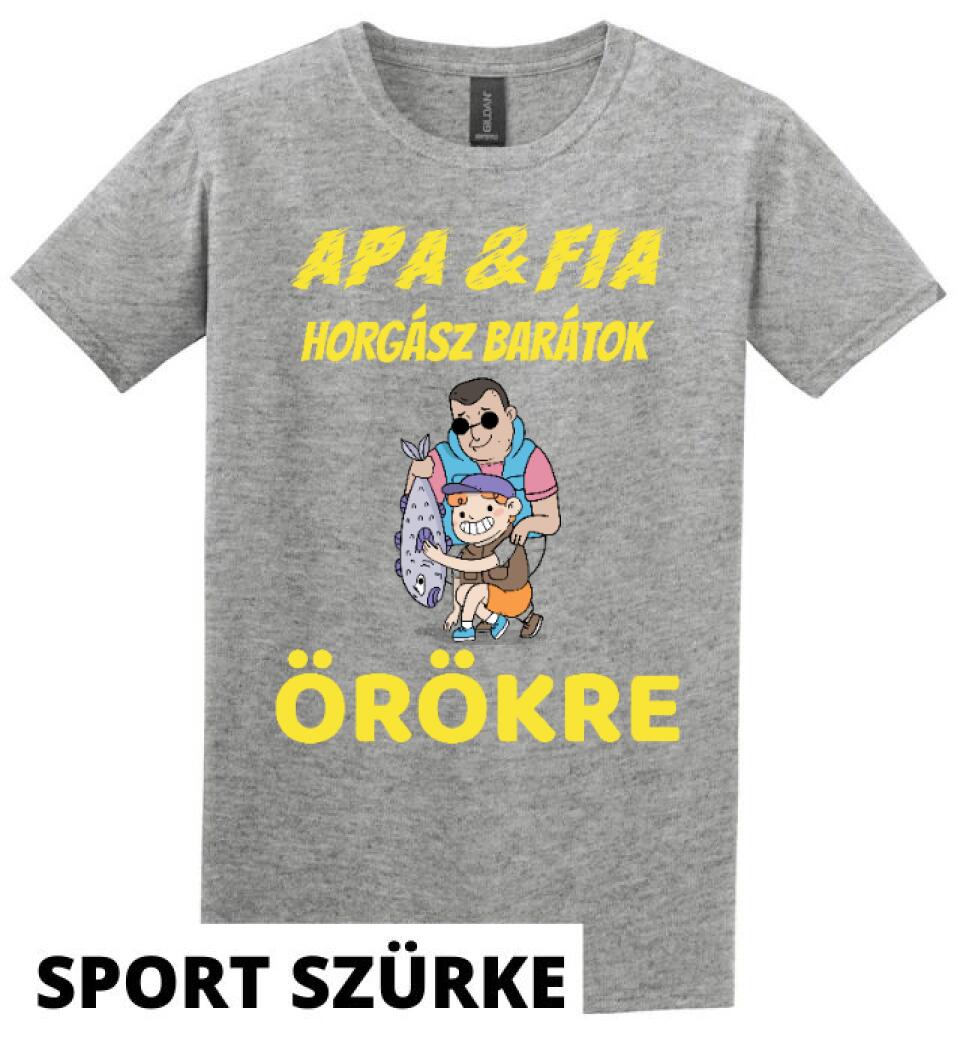 EGYEDI PÓLÓ APA & FIA HORGÁSZ BARÁTOK