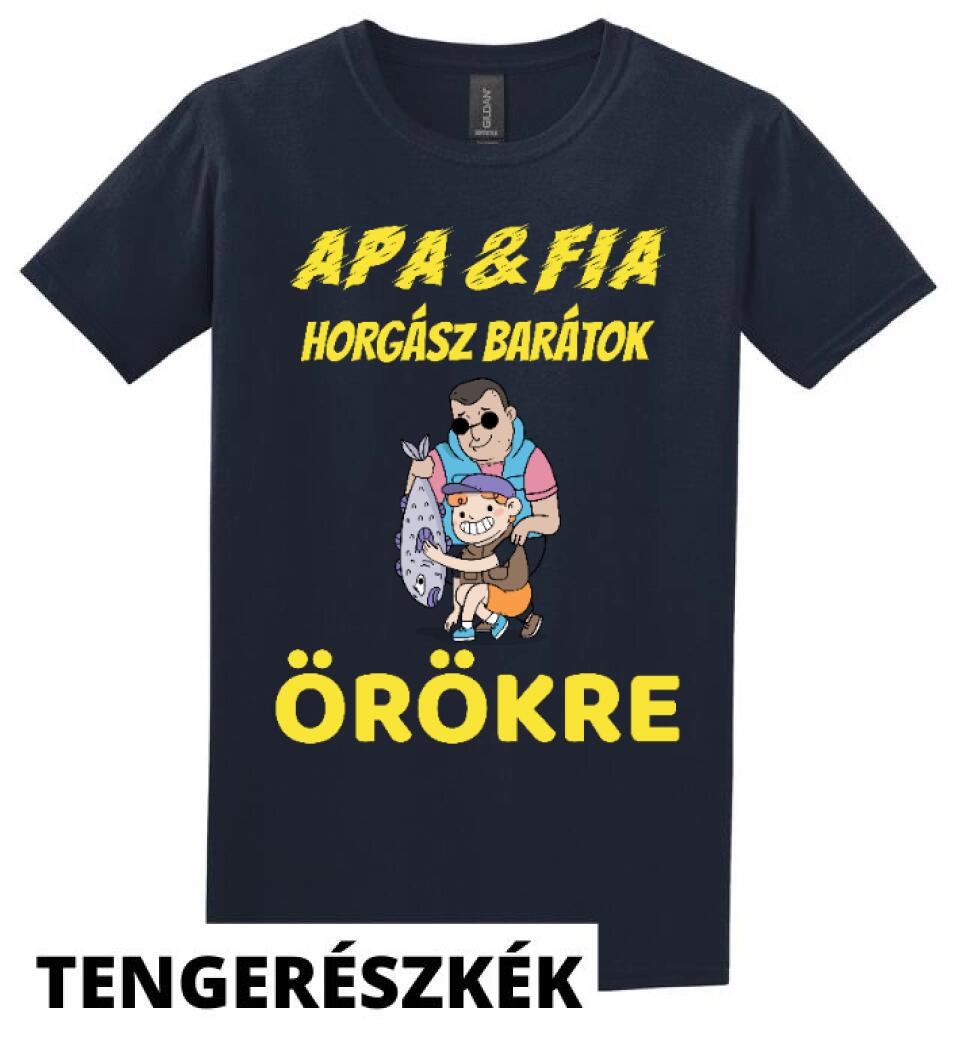 EGYEDI PÓLÓ APA & FIA HORGÁSZ BARÁTOK