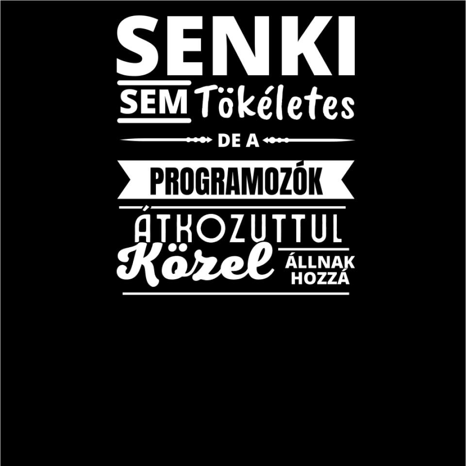 SENKI SEM TÖKÉLETES DE  PROGRAMOZÓK