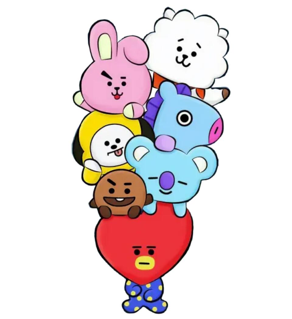 Bt21 Kpop fiugurás
