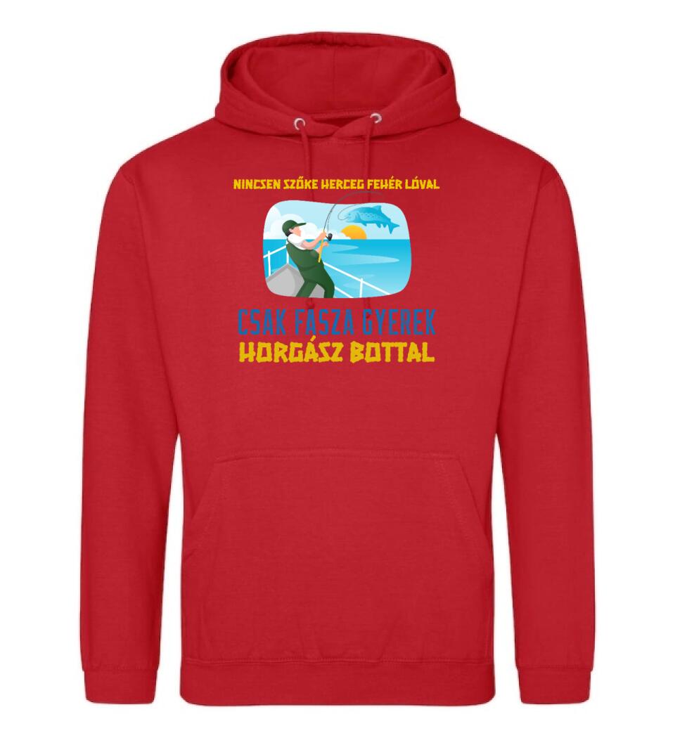 EGYEDI PÓLÓ F@SZA GYEREK HORGÁSZ BOTTAL