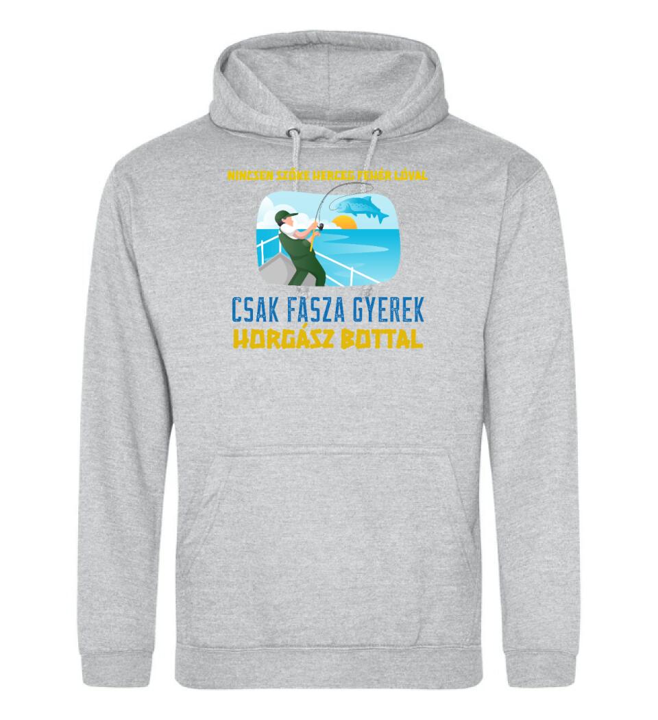 EGYEDI PÓLÓ F@SZA GYEREK HORGÁSZ BOTTAL