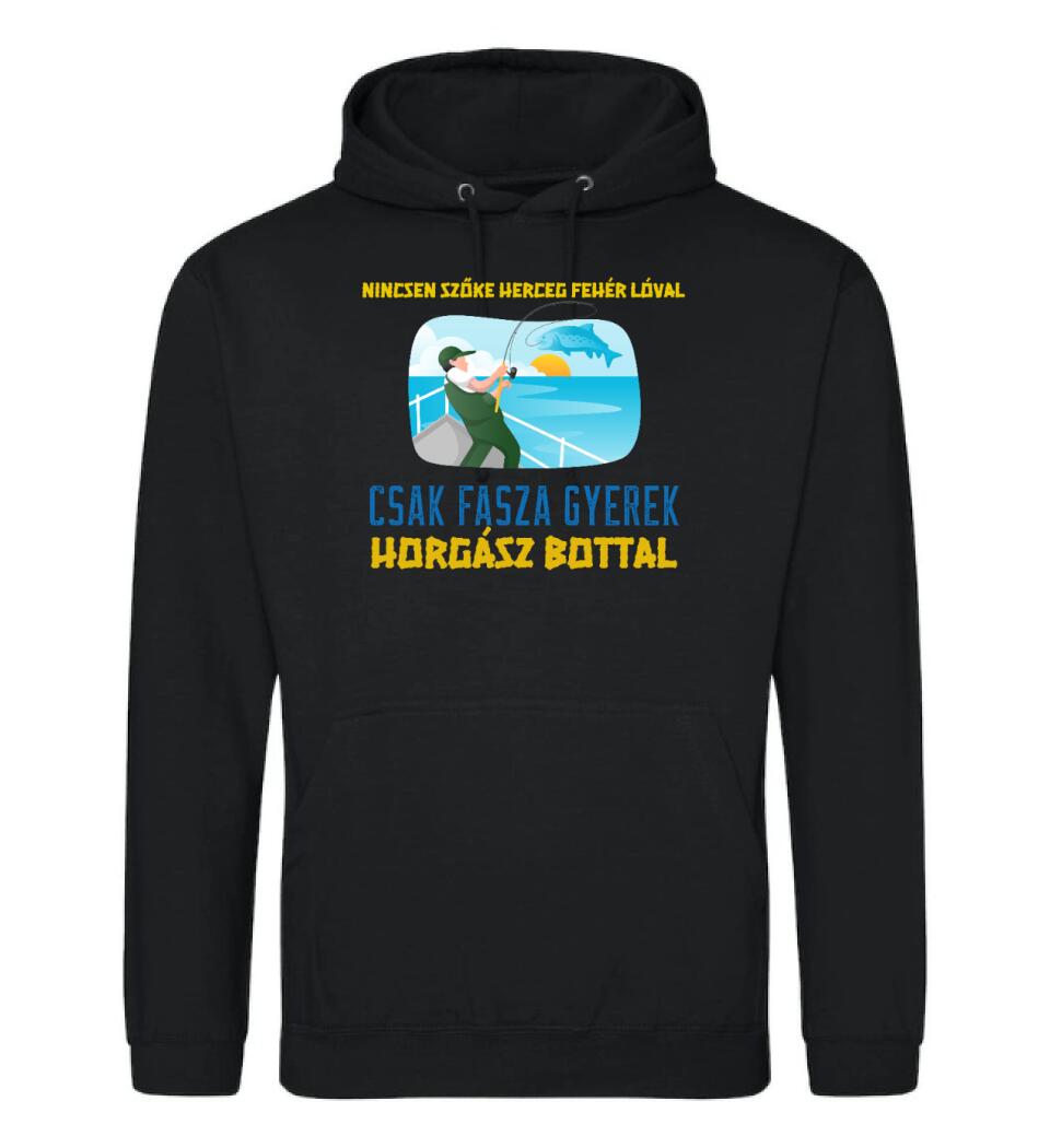 EGYEDI PÓLÓ F@SZA GYEREK HORGÁSZ BOTTAL