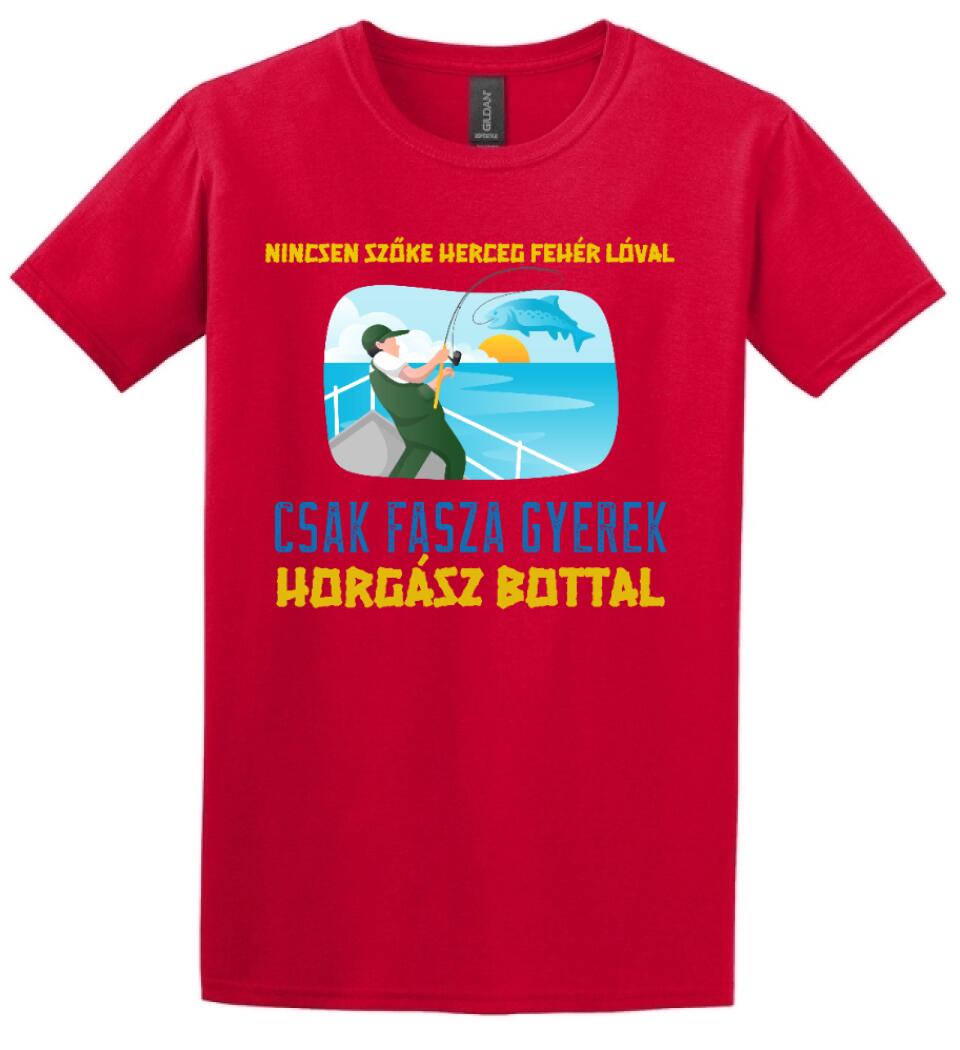 EGYEDI PÓLÓ F@SZA GYEREK HORGÁSZ BOTTAL