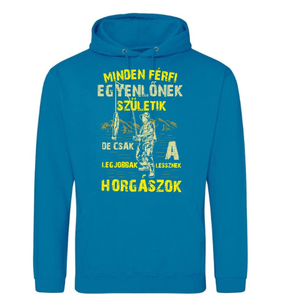 MINDEN FÉRFI EGYENLŐNEK HORGÁSZ