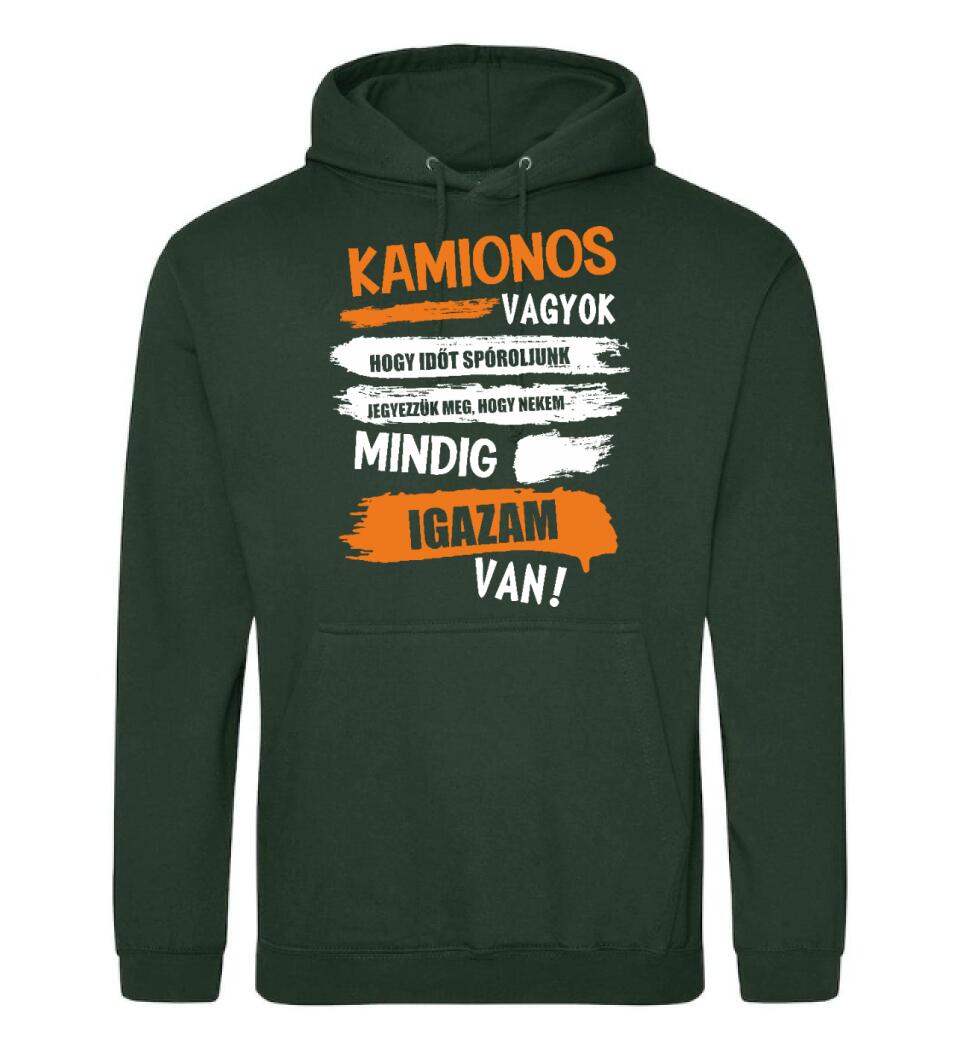KAMIONOS VAGYOK MINDIG IGAZAM VAN