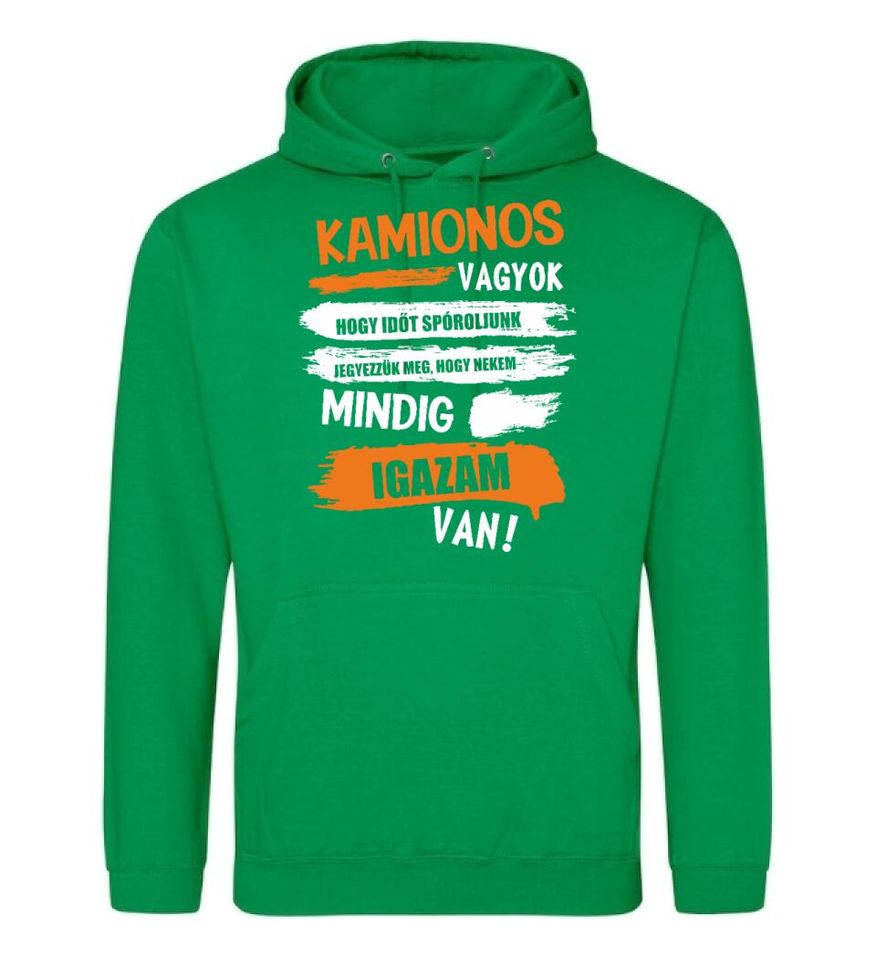 KAMIONOS VAGYOK MINDIG IGAZAM VAN