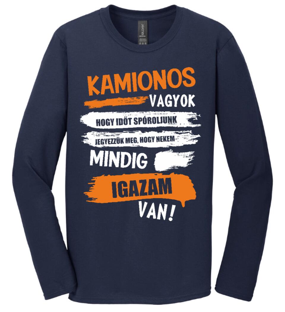 KAMIONOS VAGYOK MINDIG IGAZAM VAN