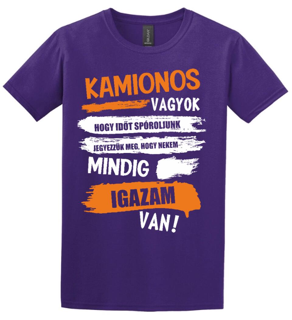 KAMIONOS VAGYOK MINDIG IGAZAM VAN