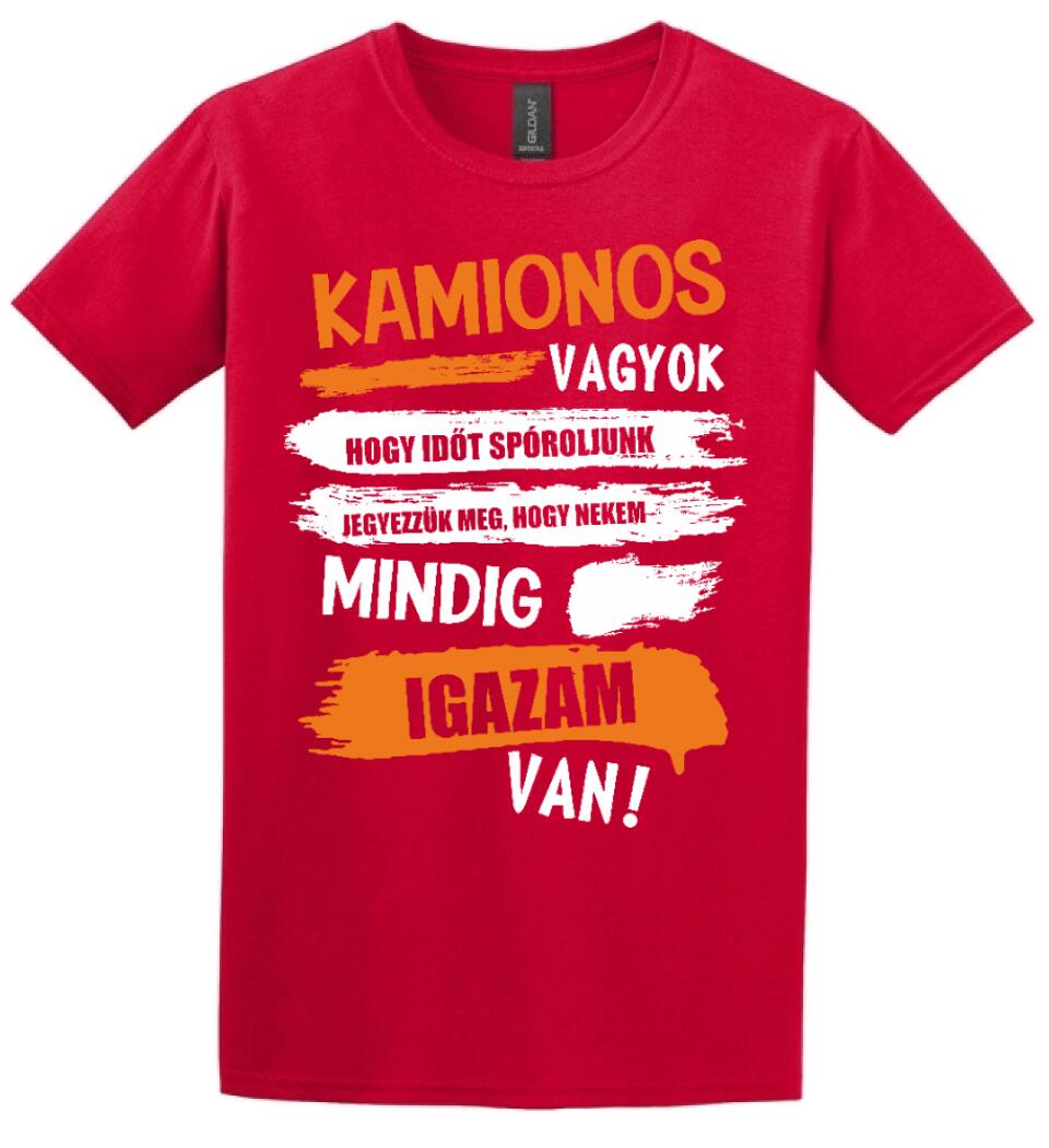 KAMIONOS VAGYOK MINDIG IGAZAM VAN
