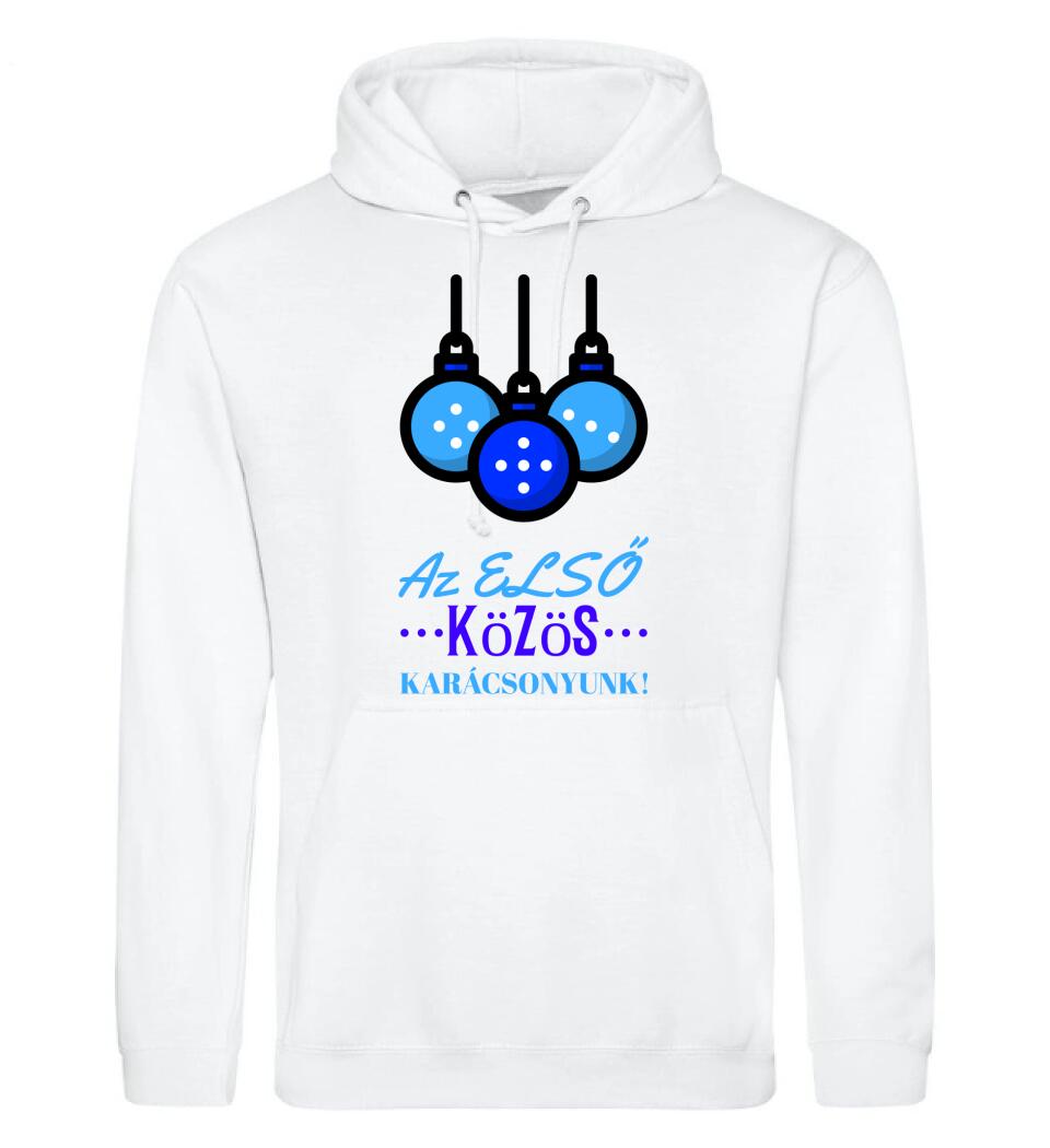 Első karácsony gömb kék