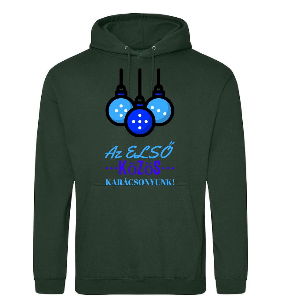 Első karácsony gömb kék