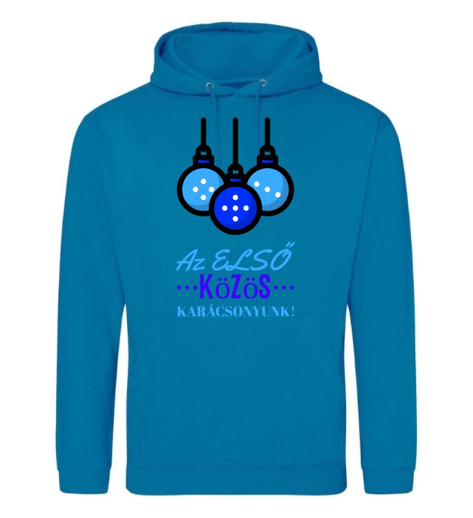 Első karácsony gömb kék