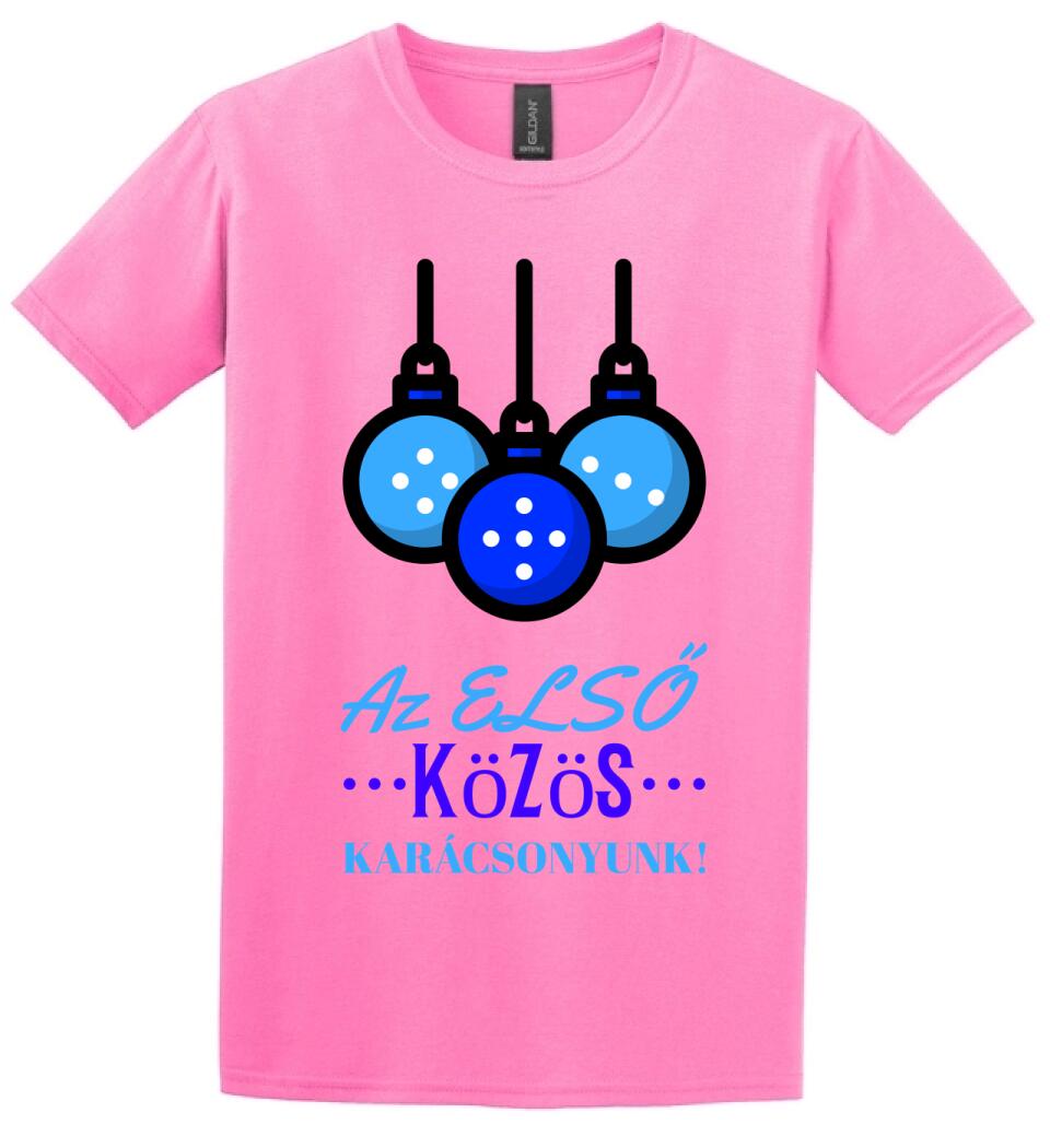 Első karácsony gömb kék