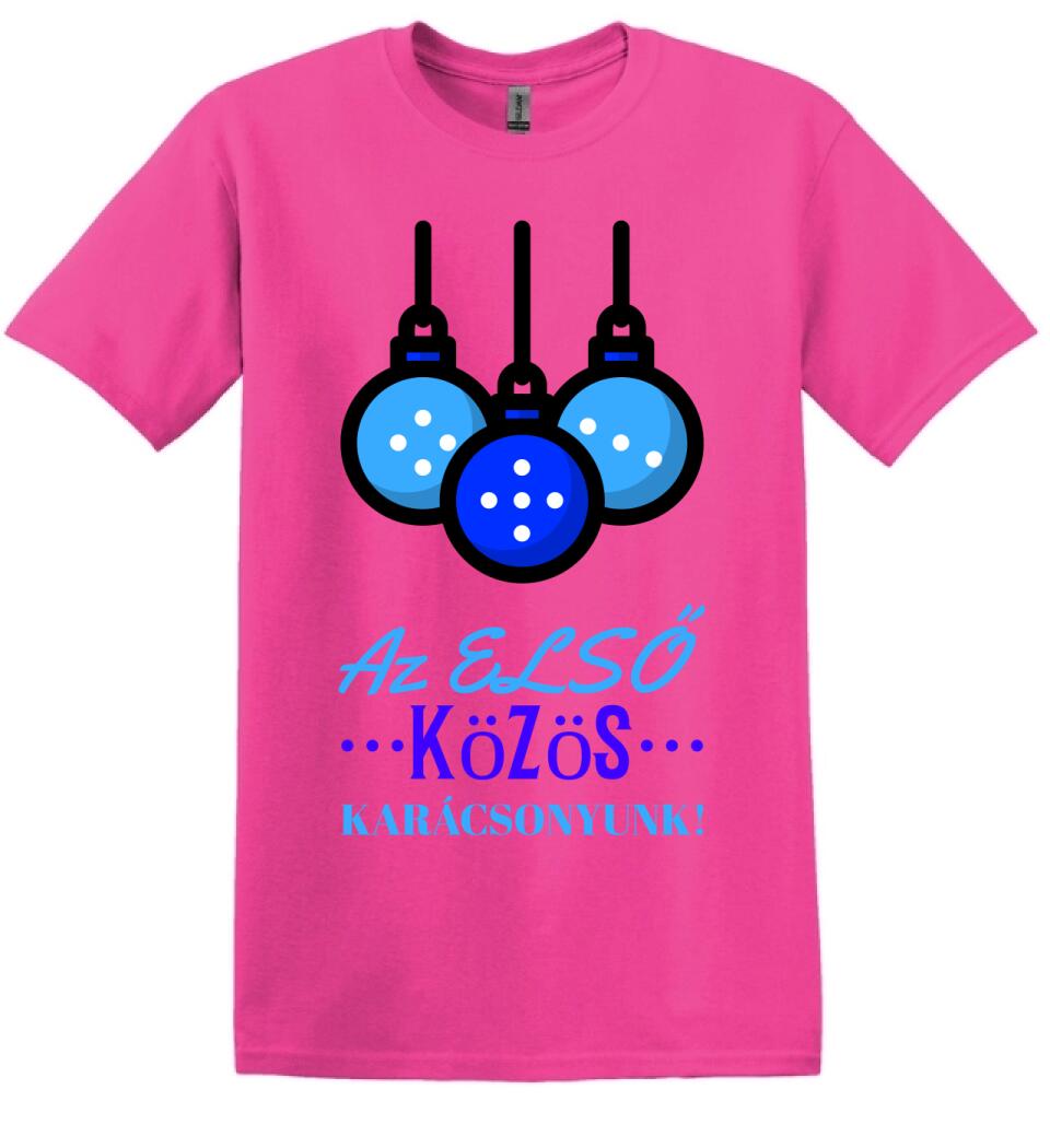 Első karácsony gömb kék