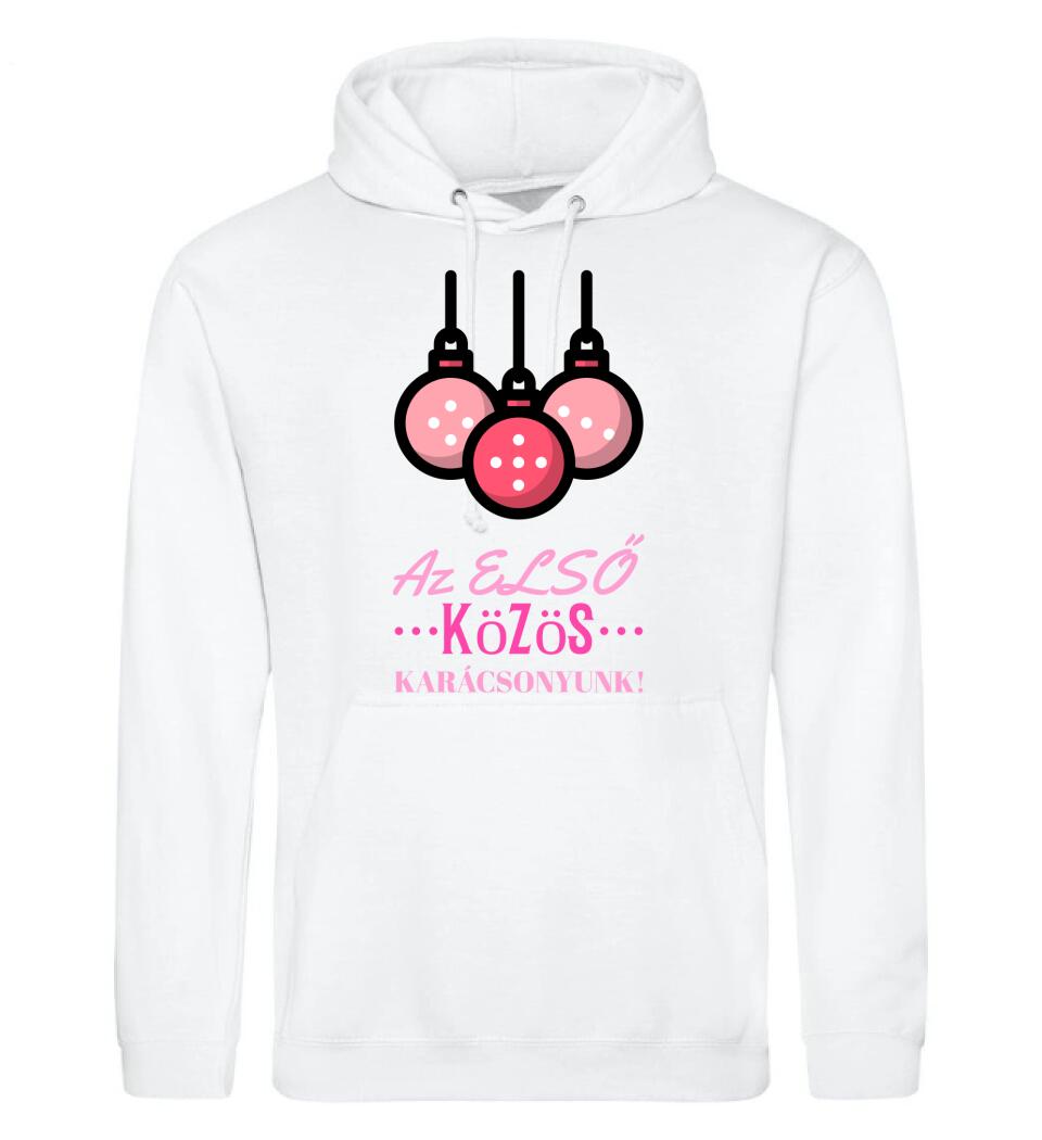 Első karácsony gömb rózsa