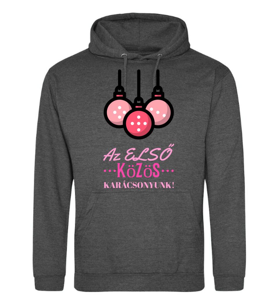 Első karácsony gömb rózsa