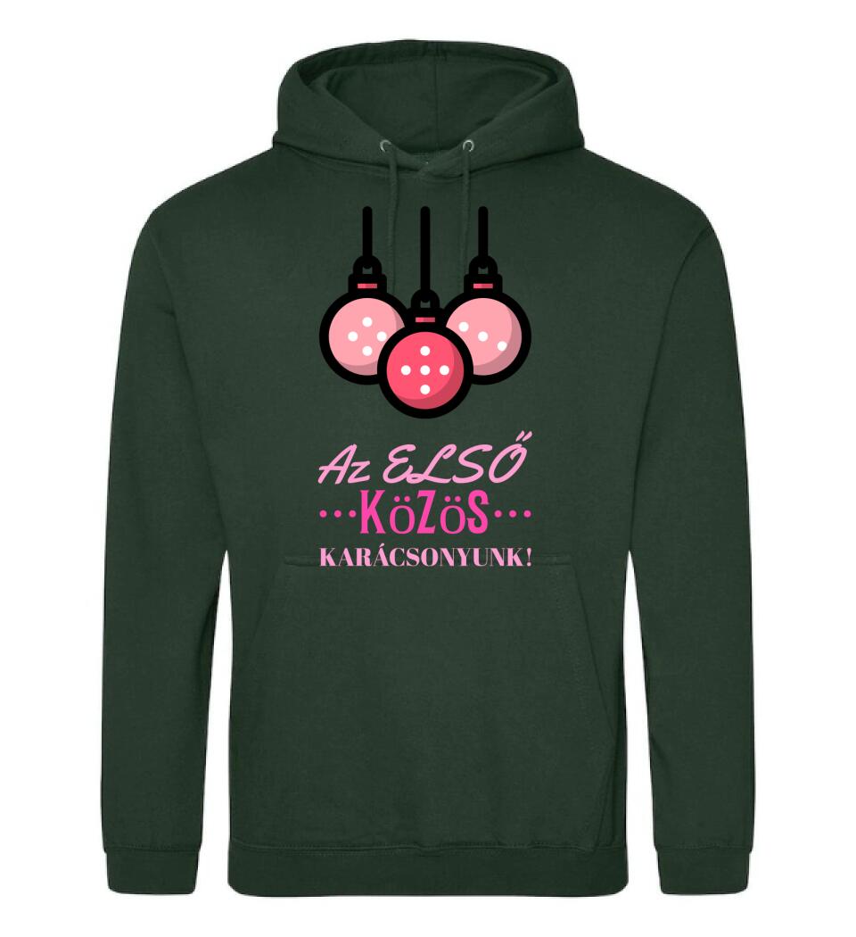 Első karácsony gömb rózsa