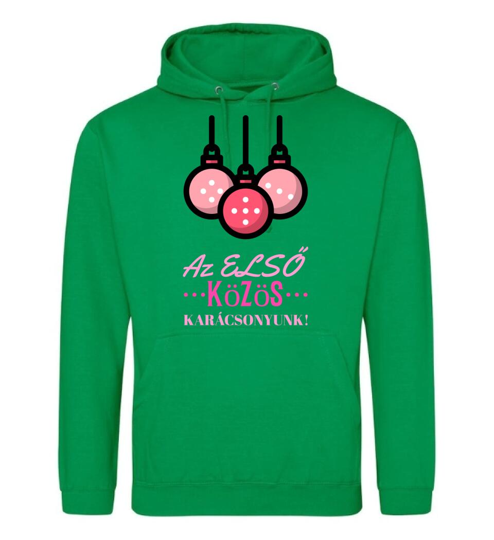 Első karácsony gömb rózsa