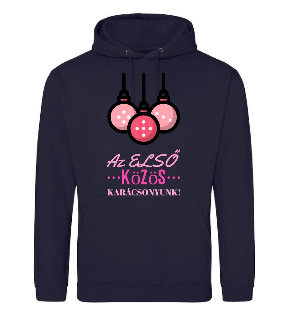 Első karácsony gömb rózsa