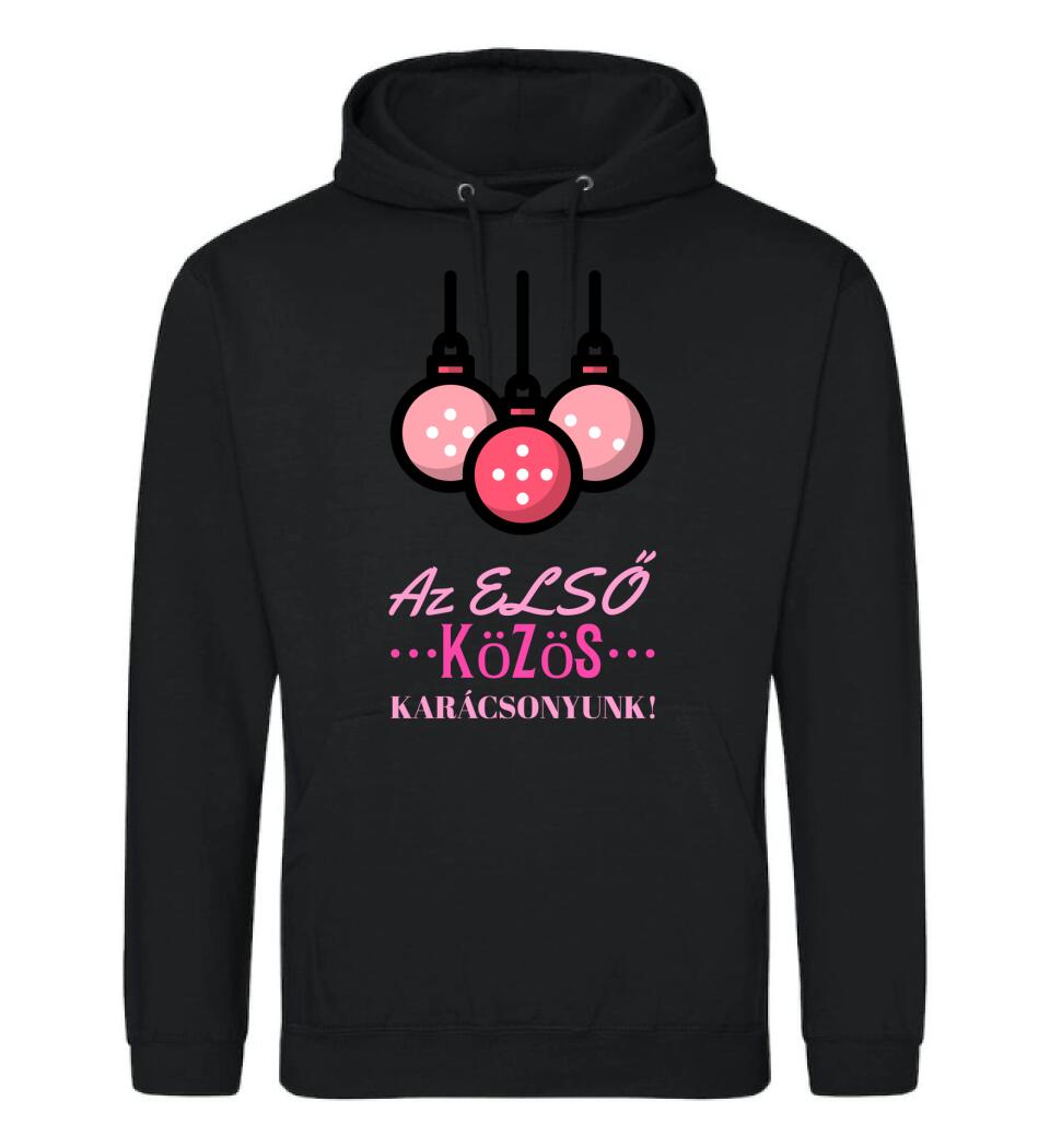 Első karácsony gömb rózsa