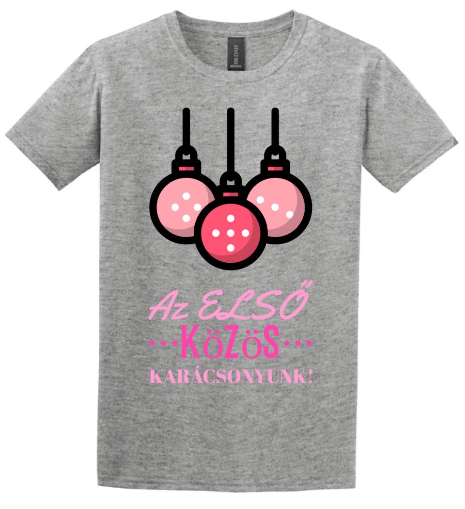 Első karácsony gömb rózsa