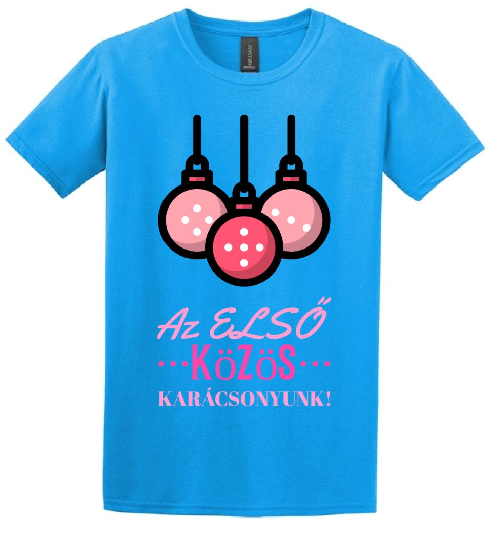 Első karácsony gömb rózsa