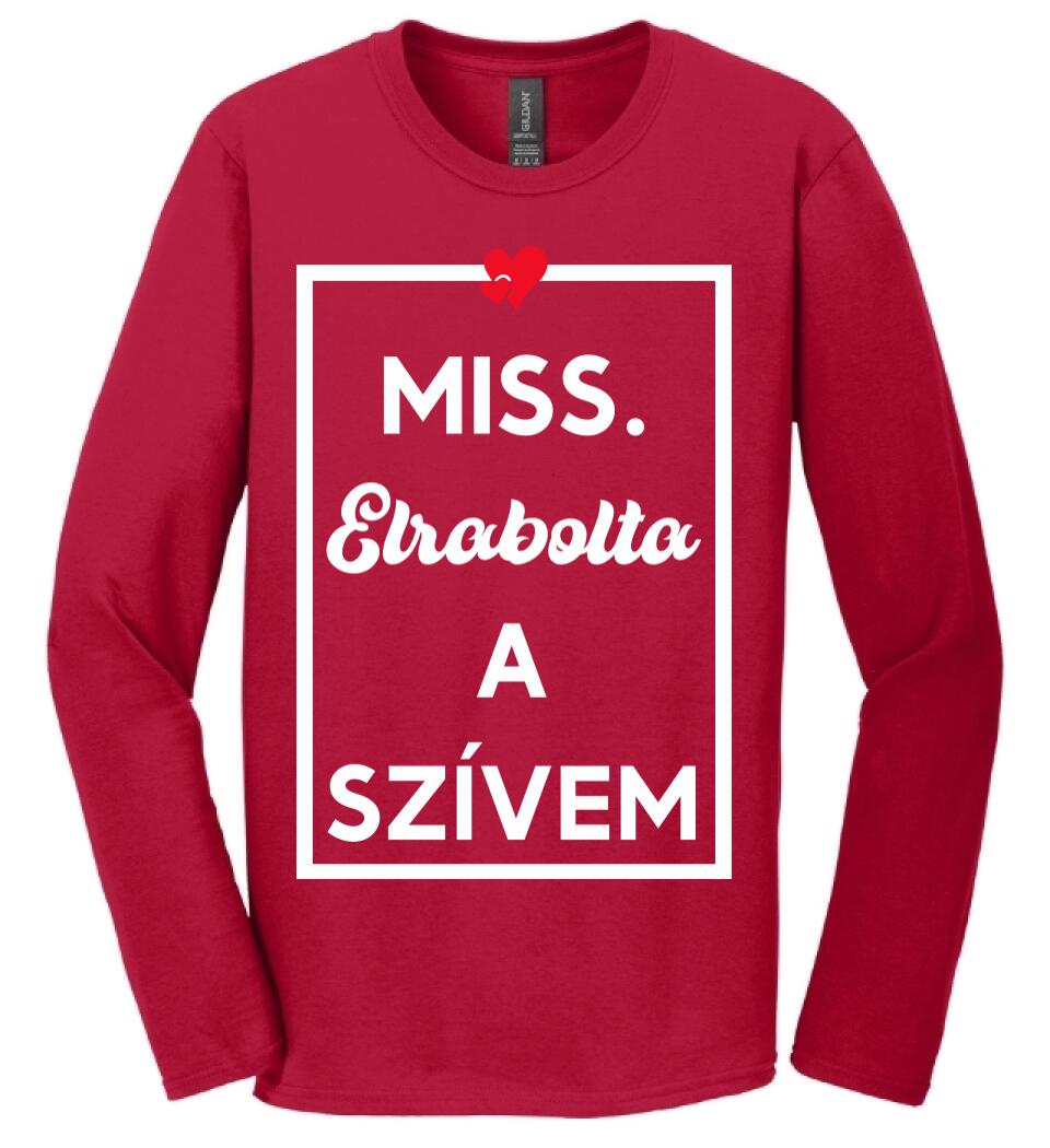 MISS. & MR ELRABOLTA A SZÍVEM NŐI PÓLÓ