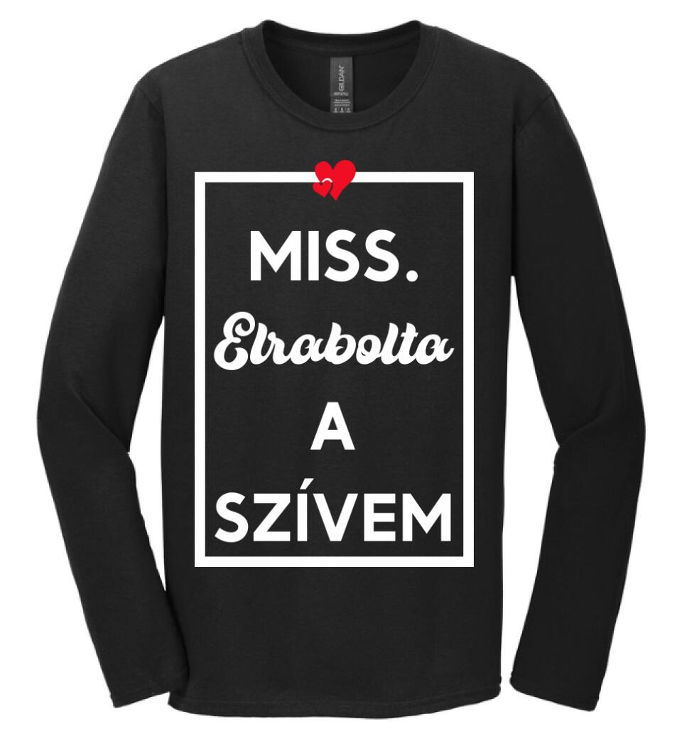 MISS. & MR ELRABOLTA A SZÍVEM NŐI PÓLÓ