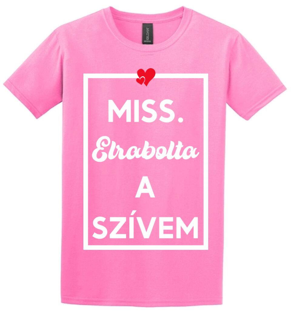 MISS. & MR ELRABOLTA A SZÍVEM NŐI PÓLÓ