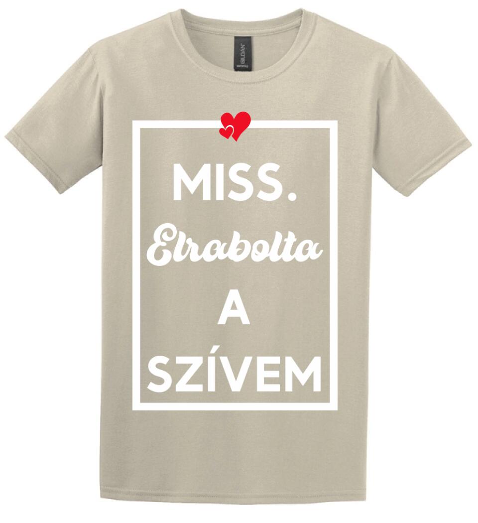 MISS. & MR ELRABOLTA A SZÍVEM NŐI PÓLÓ