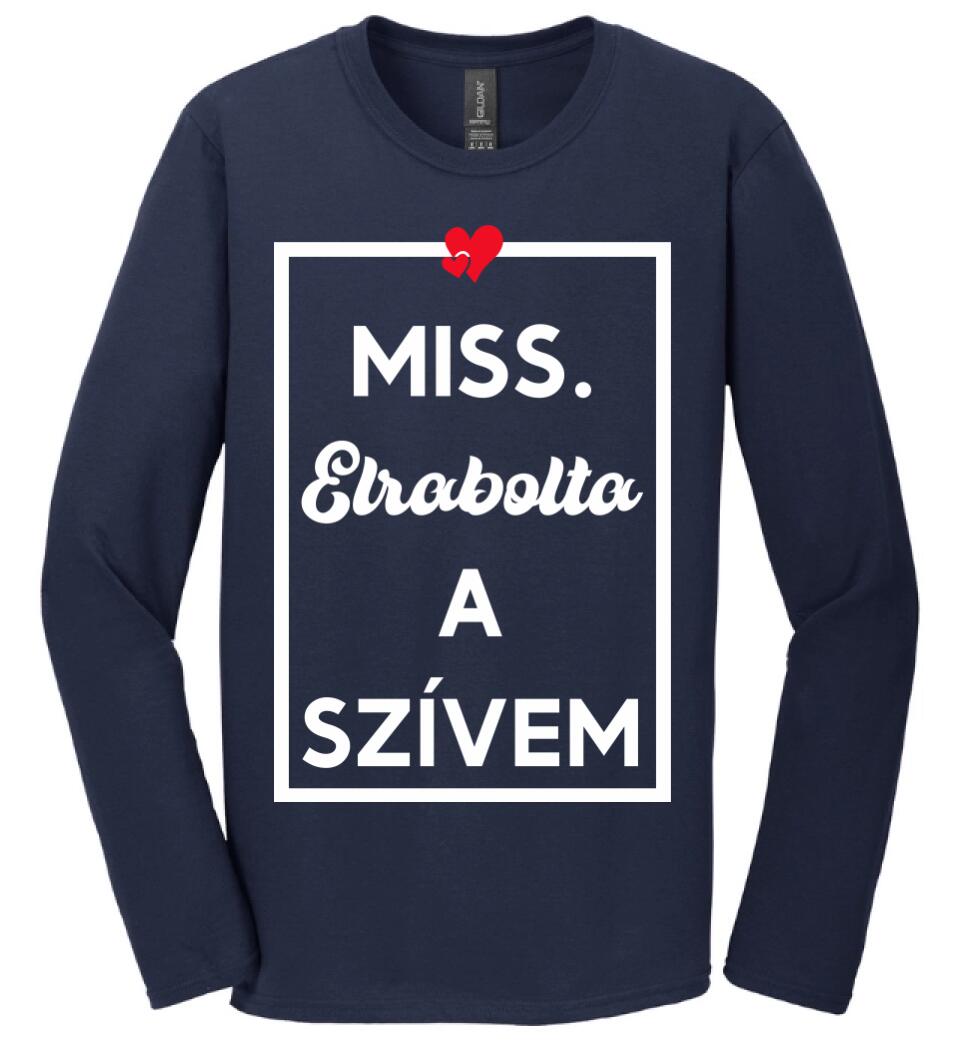 MISS. & MR ELRABOLTA A SZÍVEM NŐI PÓLÓ
