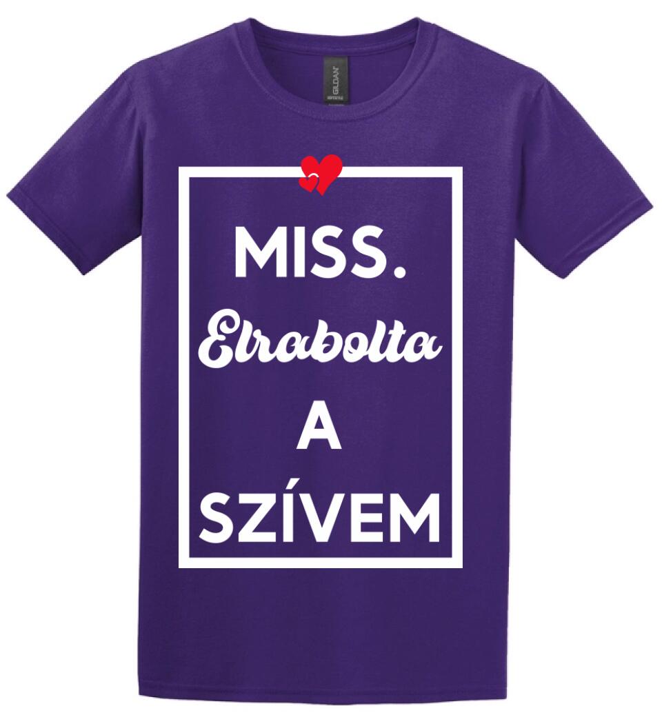 MISS. & MR ELRABOLTA A SZÍVEM NŐI PÓLÓ
