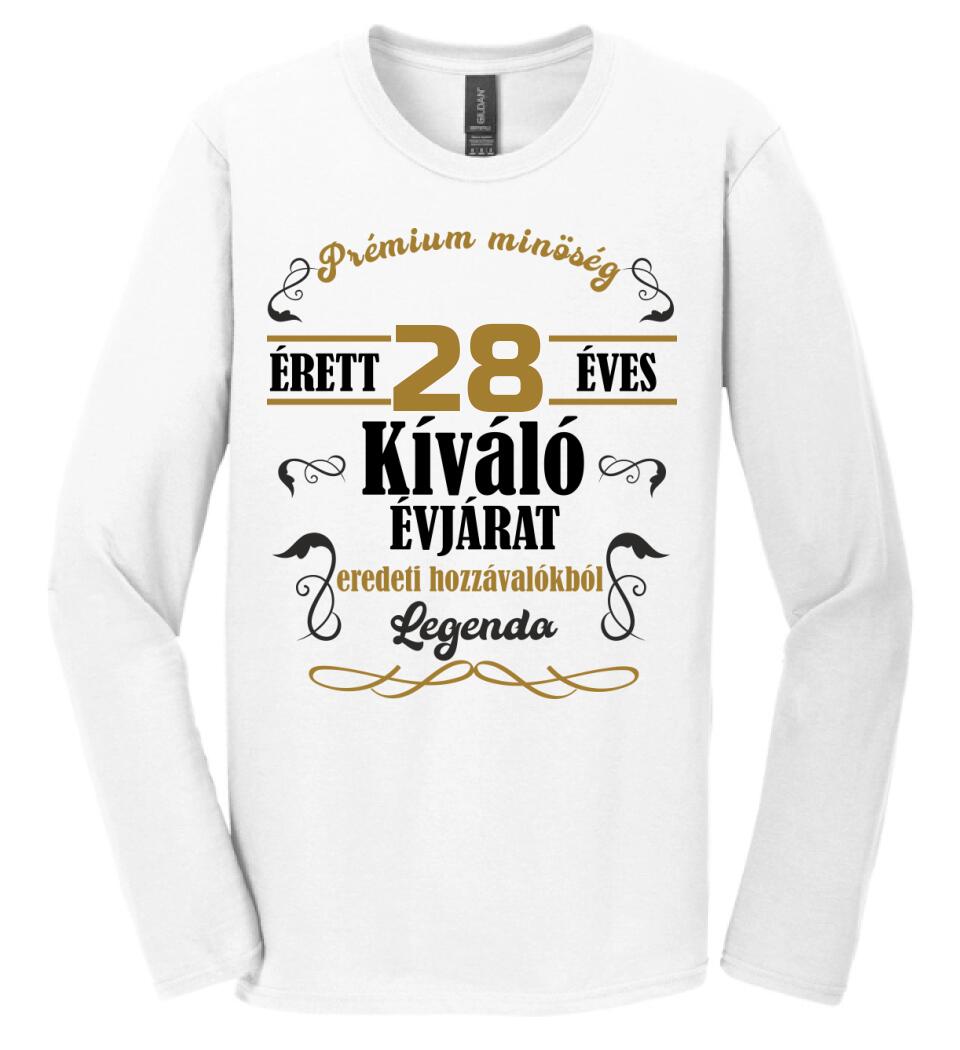 Prémium születésnapi póló