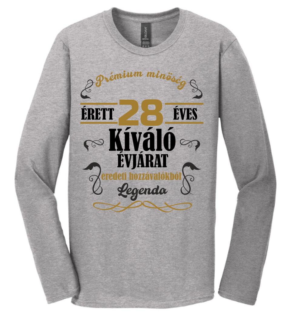 Prémium születésnapi póló