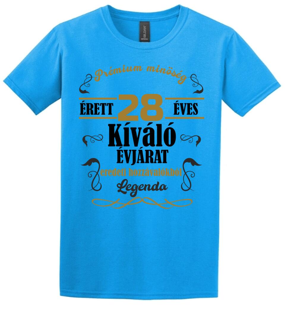 Prémium születésnapi póló
