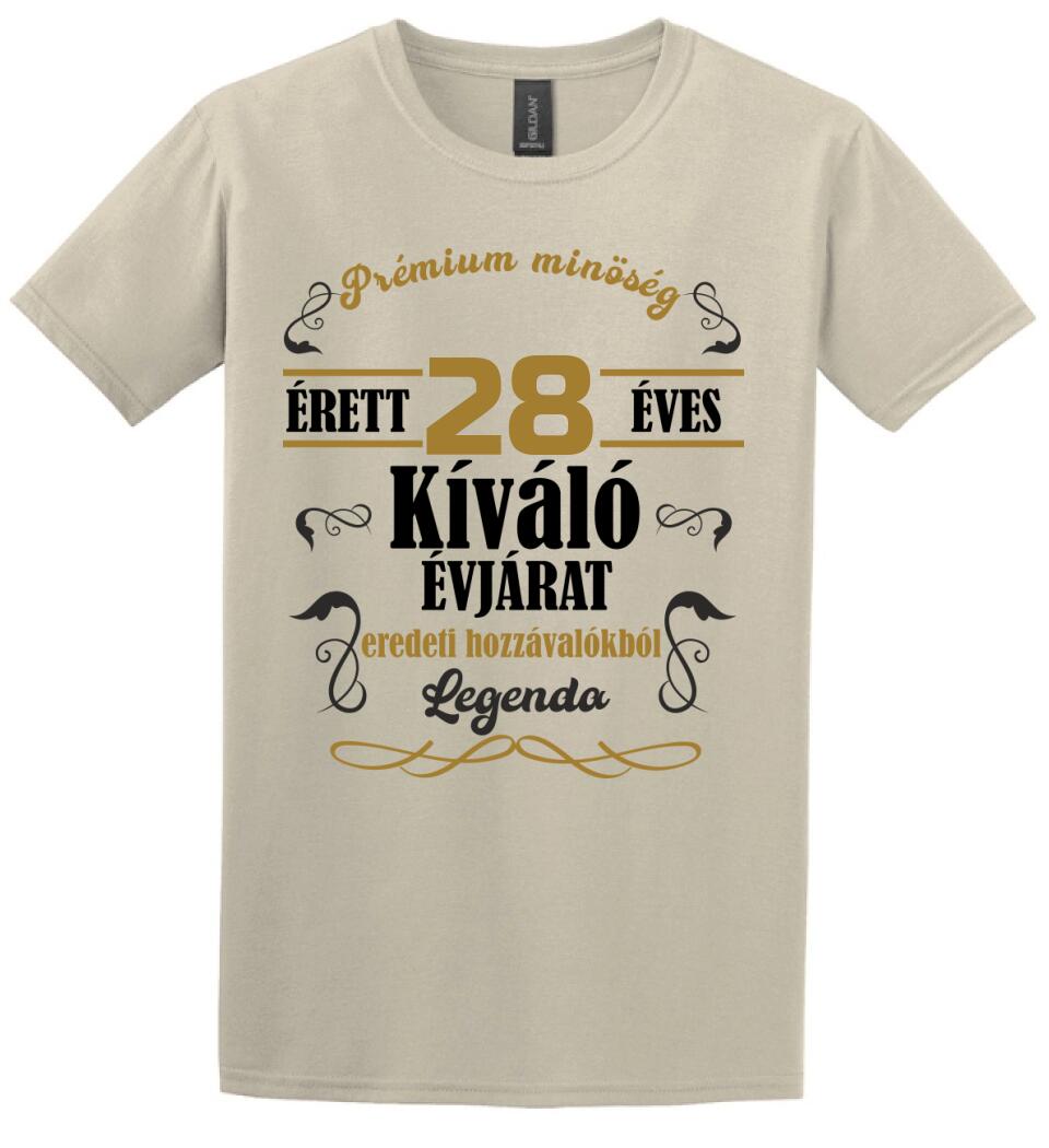 Prémium születésnapi póló