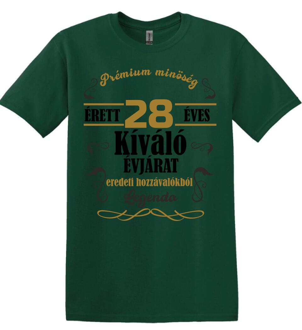 Prémium születésnapi póló