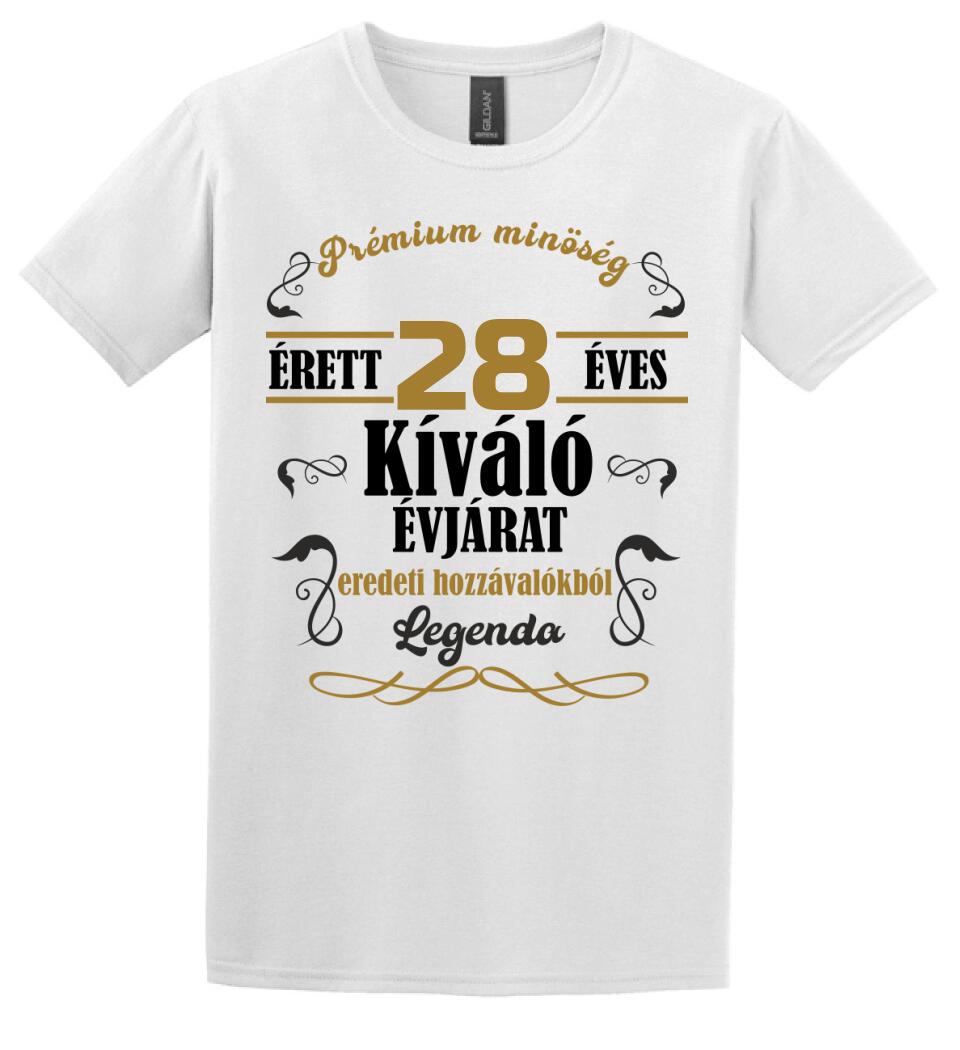 Prémium születésnapi póló