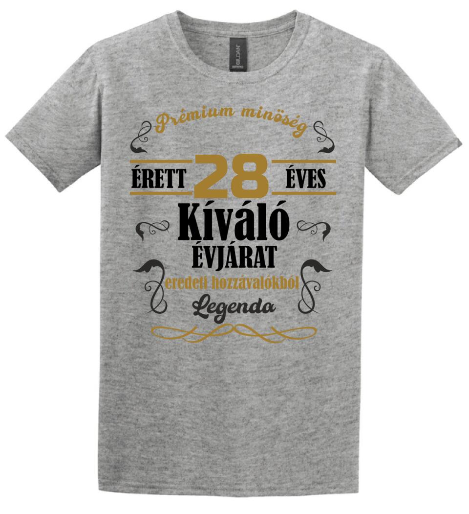 Prémium születésnapi póló