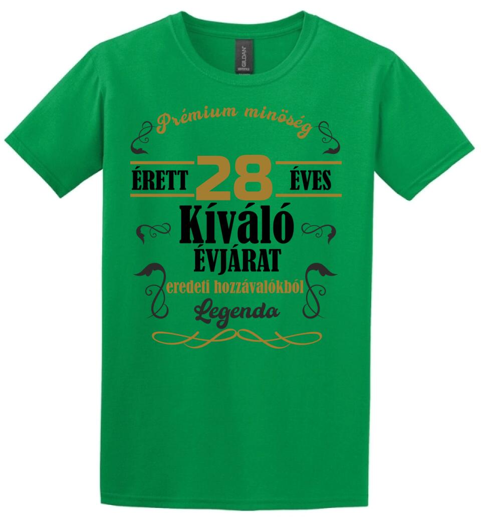 Prémium születésnapi póló