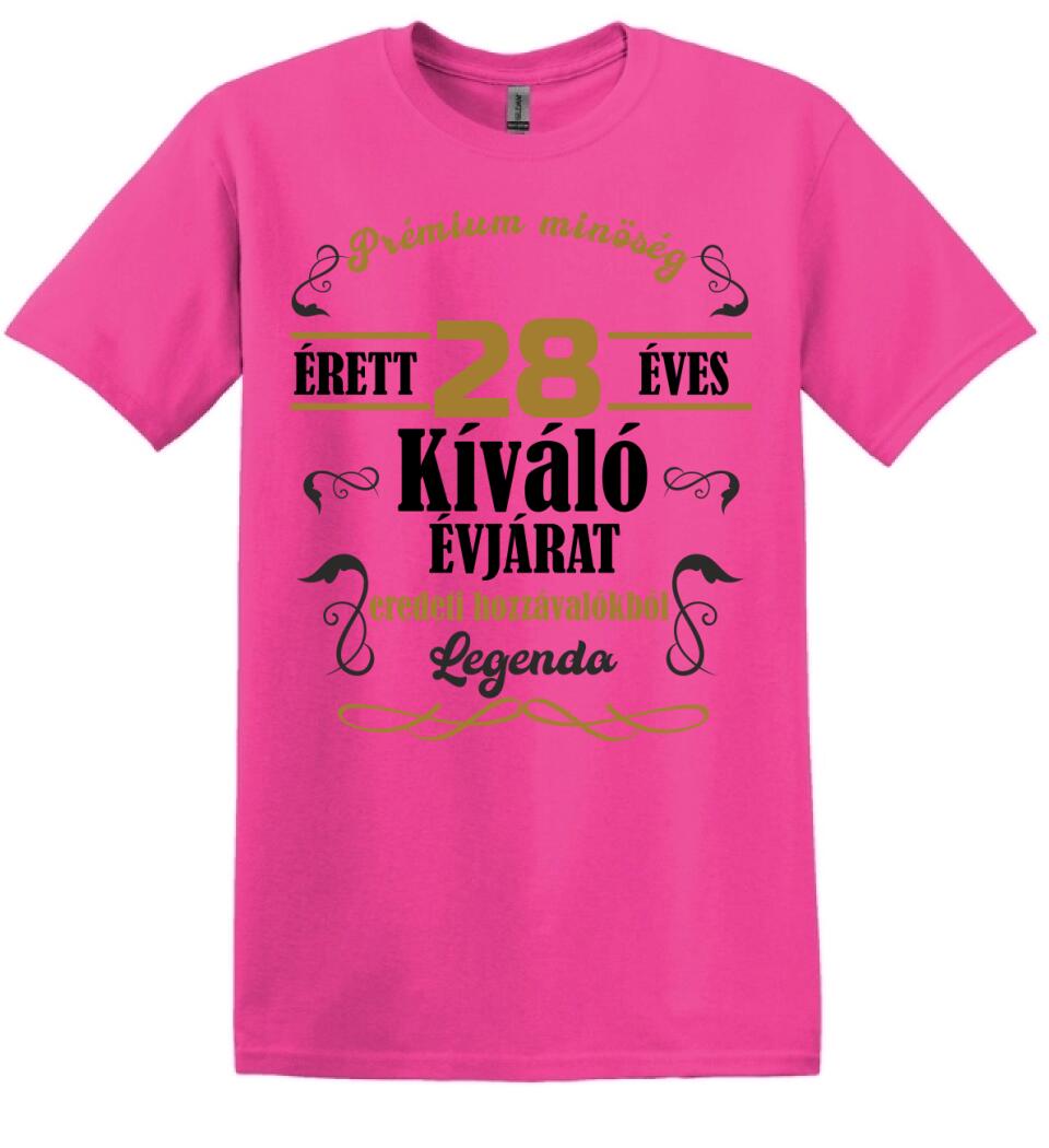 Prémium születésnapi póló